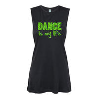 Glitter Dance- Dance is my life-Green