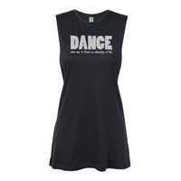 Glitter Dance - Dance one more time is always a lie - Silver    Muscle Grey