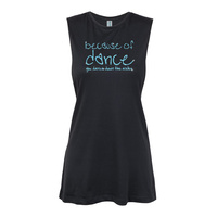 Glitter Dance- Because of dance you dance down aisles - Blue