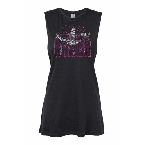 Cheer-Cheer Flyer Muscle Black, (Kids-2)