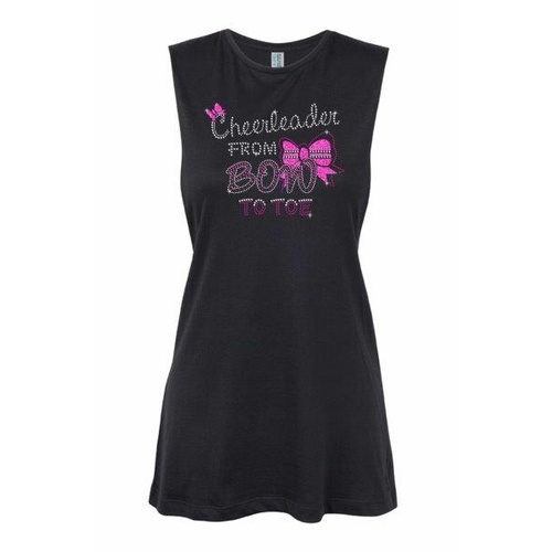 Cheer- Cheerleader from bow Muscle Black, (Kids-2)
