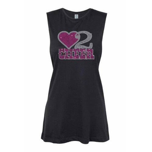 Cheer-Heart 2 Cheer Muscle Black, (Kids-2)