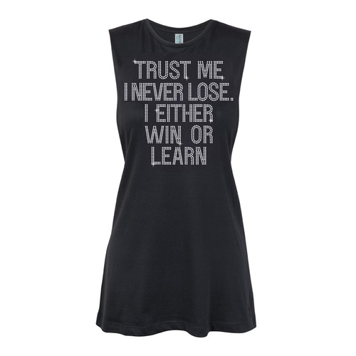 General - Trust me I never Lose  Muscle Black, (Kids-2)