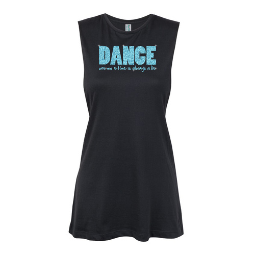 Glitter Dance - Dance one more time is always a lie - Blue  Muscle Black, (Kids-2)