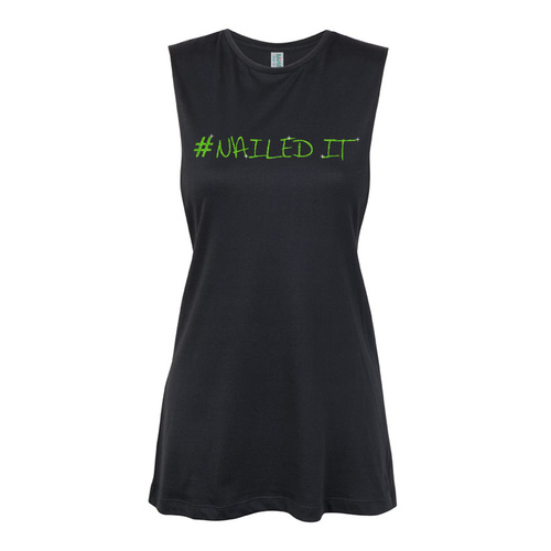 Glitter General - Nailed It - Green Muscle Black, (Kids-2)