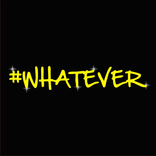 Glitter General - Whatever - Yellow Muscle Black, (Kids-2)