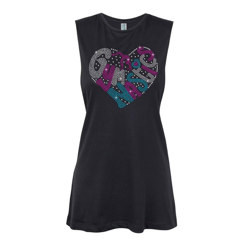 Gymnastic  - Gymnastic Heart Muscle Black, (Kids-2)
