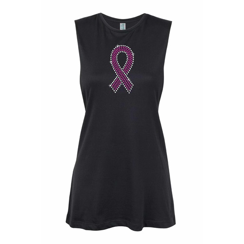 Inspirational-Ribbon Muscle Black, (Kids-2)