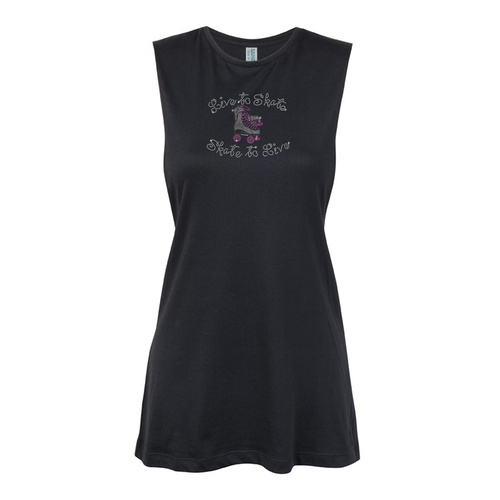 Skate-Live to Skate Muscle Black, (Kids-2)